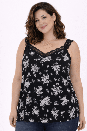 Janina virágos top (XL) Janina virágos top (XL)