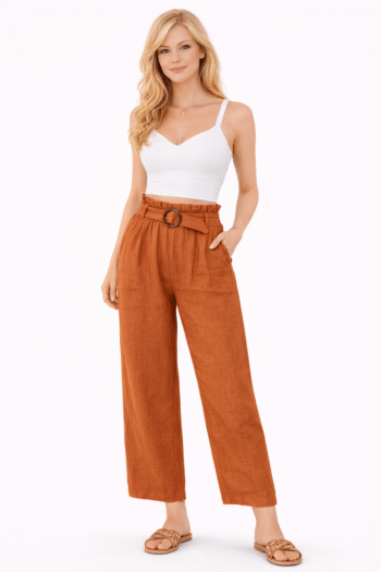 New Look nadrág (M) New Look vörös nadrág (M)