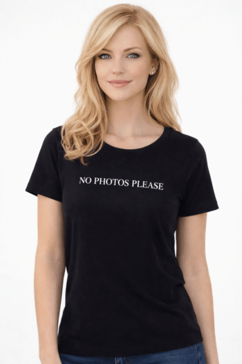 New Look fekete póló (M)