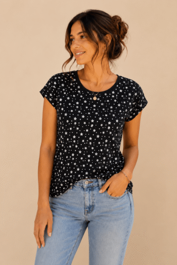 Janina csillagos felső (L/XL)