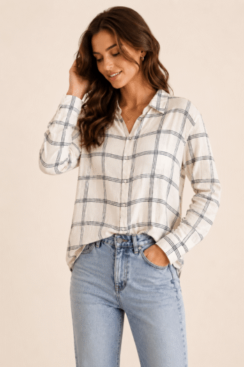 H&M kockás ing (M)