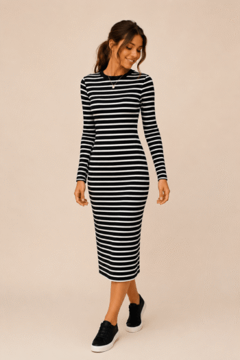 Primark csíkos ruha (XS/S)