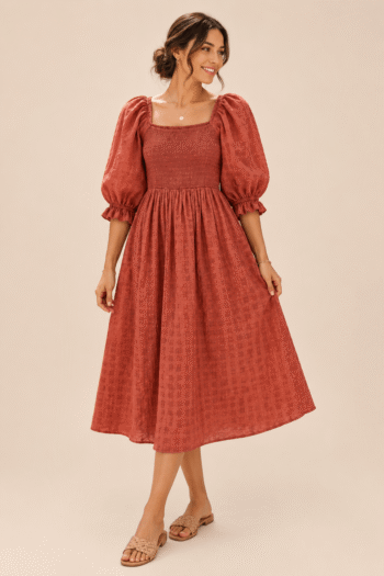 Asos vörös ruha (S)